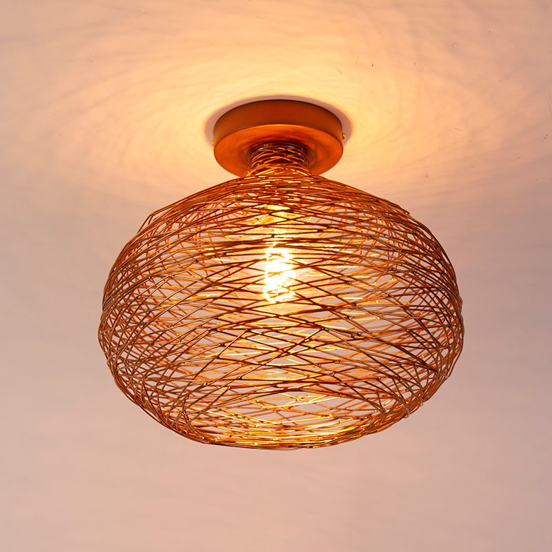 Design plafondlamp koper - Sarella