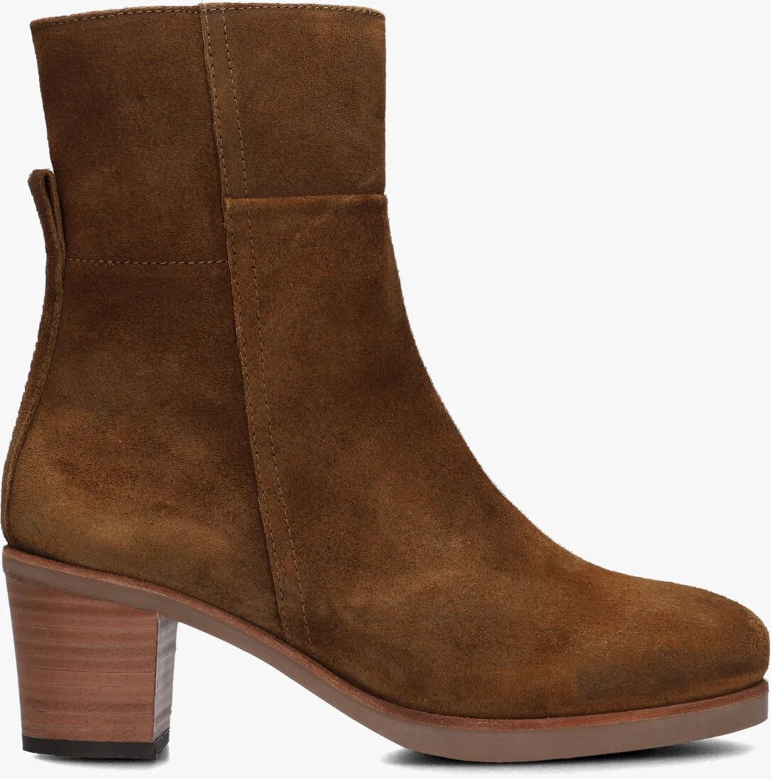 SHABBIES bruine shabbies enkellaarsjes lieve g ankle boot