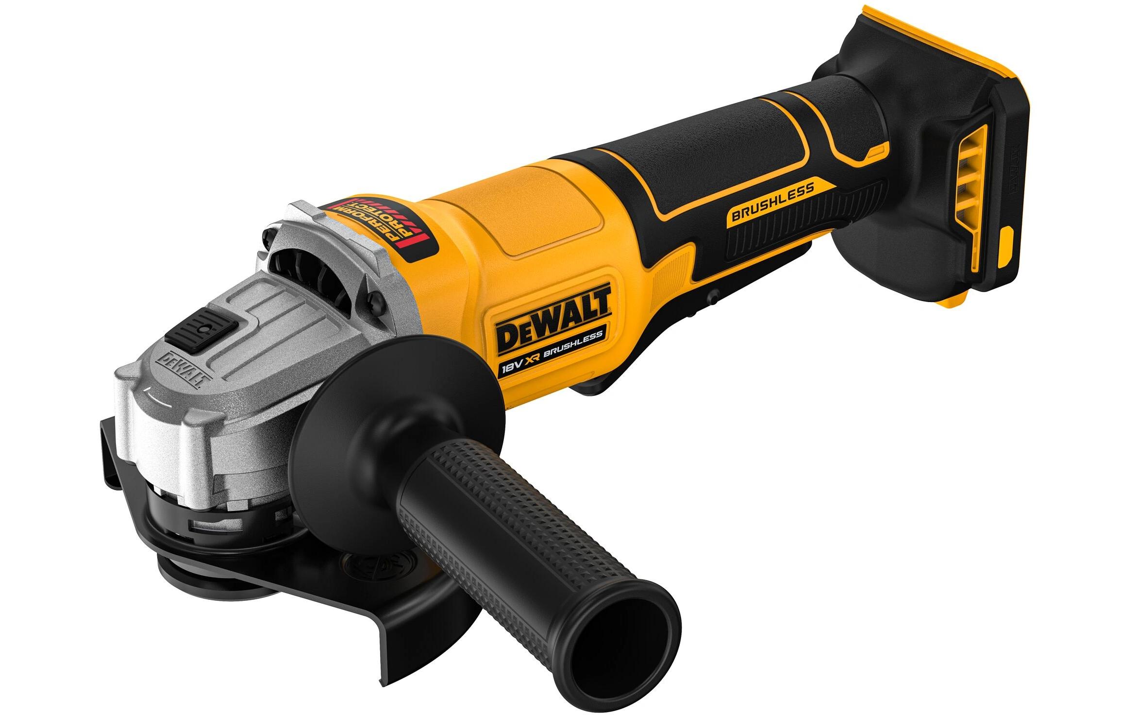 Winkelschleifer 18 V DCG408N-XJ Ohne Akku<br>18 V XR Brushless Winkelschleifer mit Paddelschalter, 125 mm Scheibendurchmesser