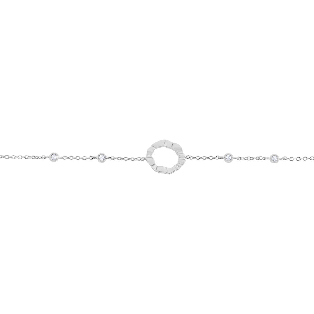 Bracelet Prot Argent Oxyde De Zirconium