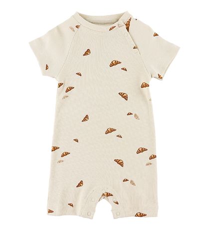 VACVAC Sommerstrampler - Carlsen - Mini Croissant - Beige