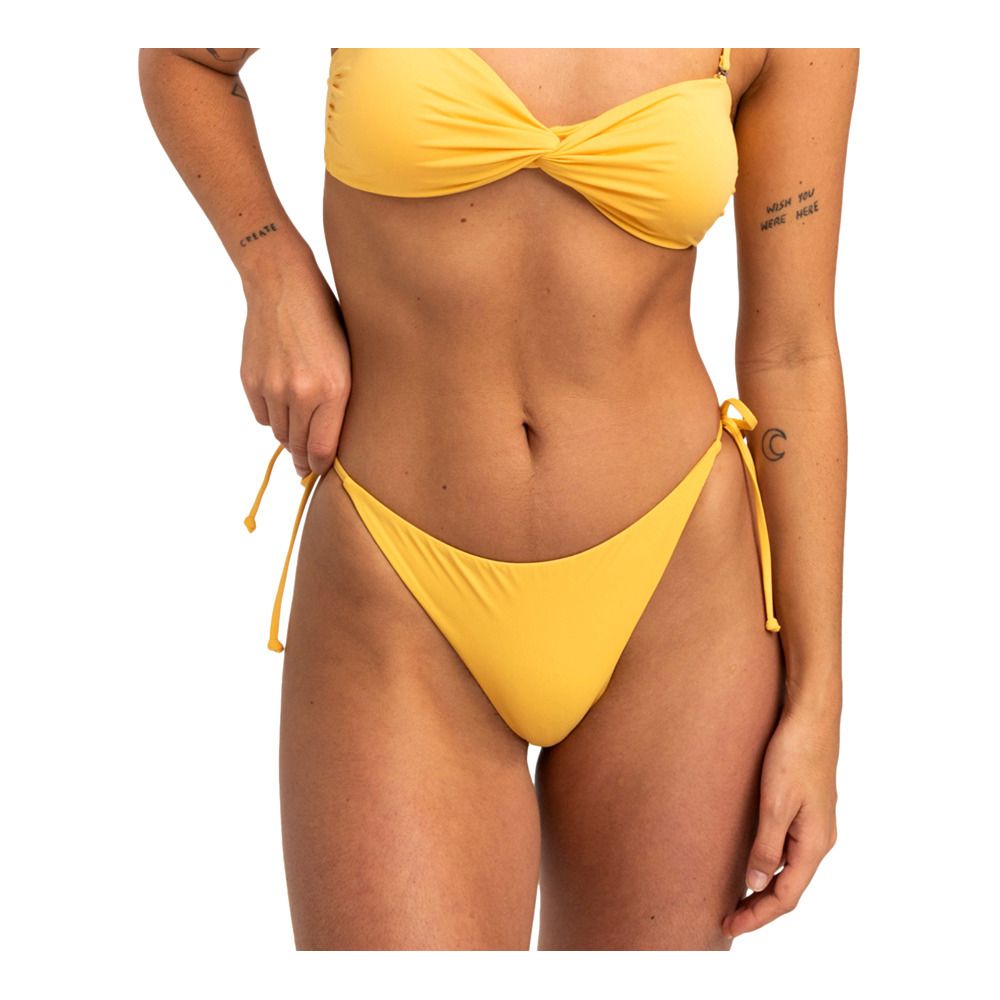 Billabong SOL SEARCHER TIE SIDE - Bas maillot de bain Femme golden peach