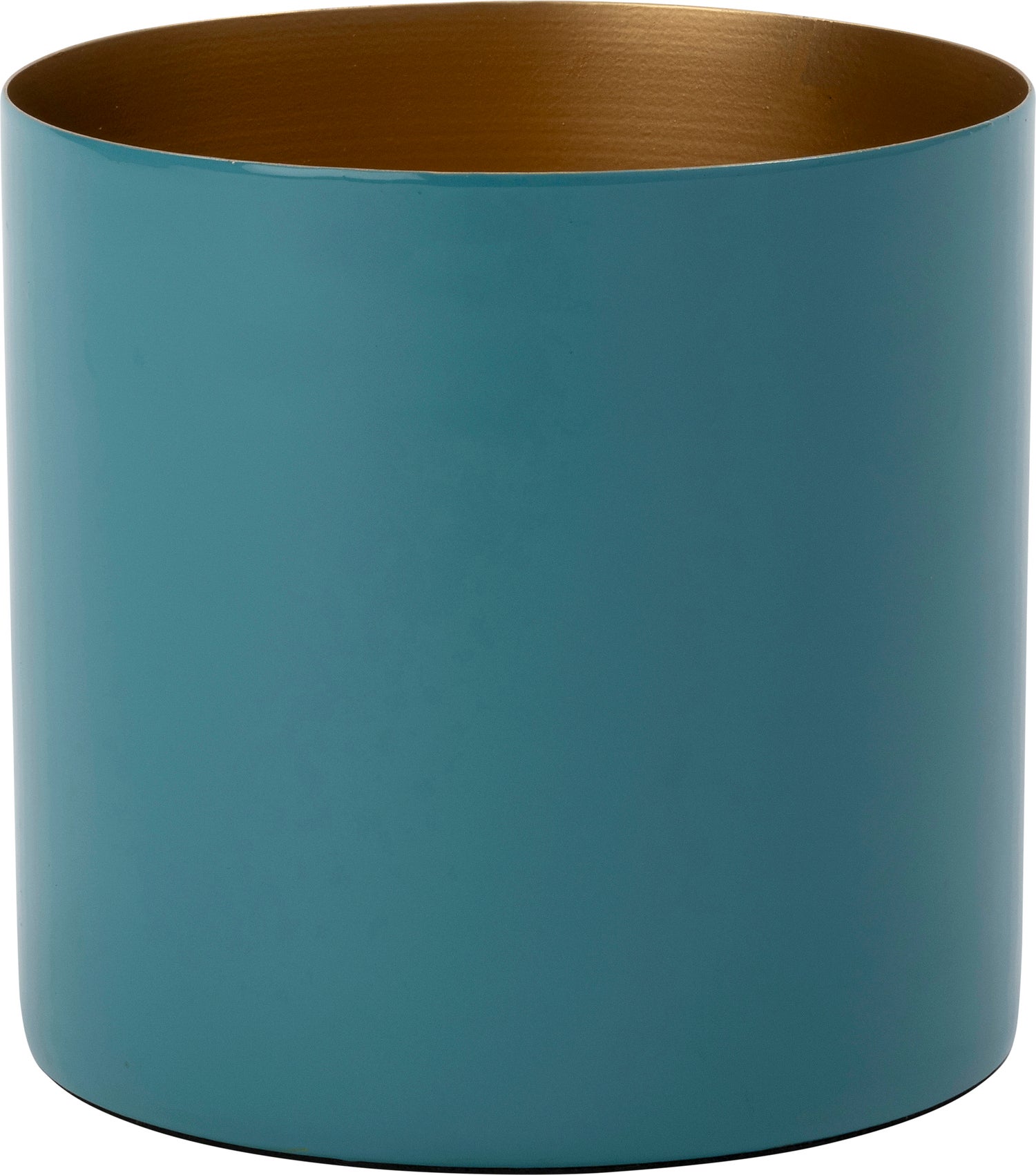 Intratuin bloempot Marley blauw D 17 H 17 cm