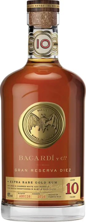 BACARDI GRAN RESERVA DIEZ 10 YEARS 70CL