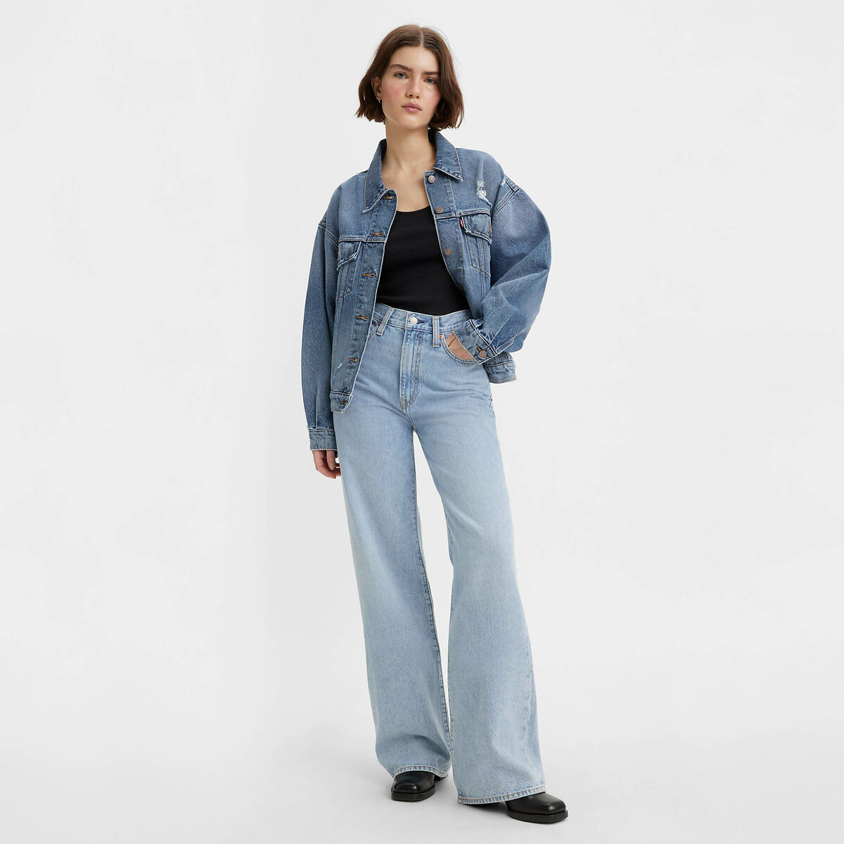 Calça jeans Levi's Ribcage Wide Leg
