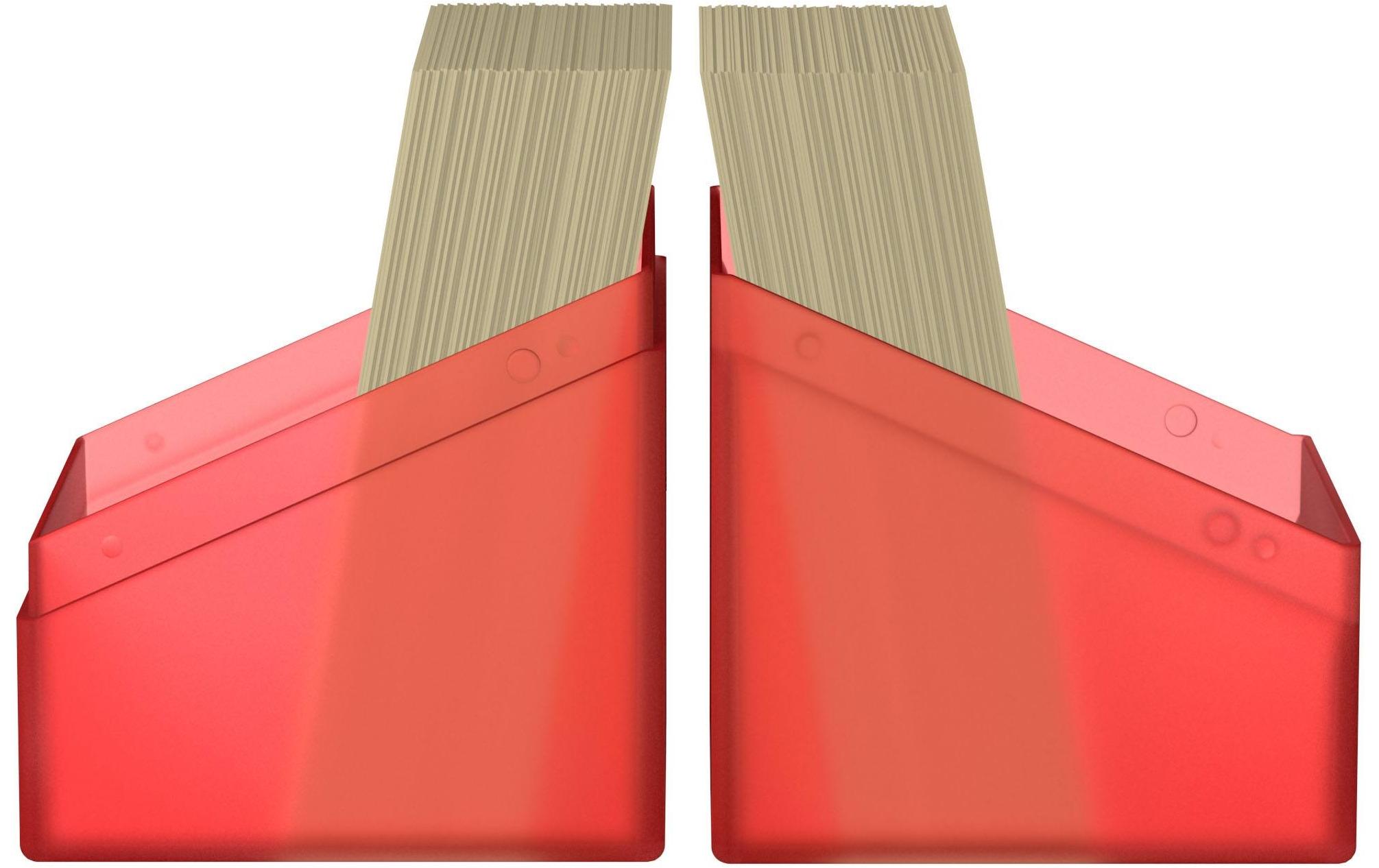 Kartenbox Boulder Deck Case Standardgrösse 100+ RubyHandliche und feste Kartenbox mit Soft-Touch-Oberfläche