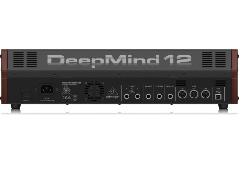 Behringer Synthesizer Deepmind 12D 12-stimmiger, polyphoner Analog-Synthesizer