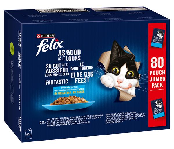 PURINA felix® Nassfutter für Katzen So gut