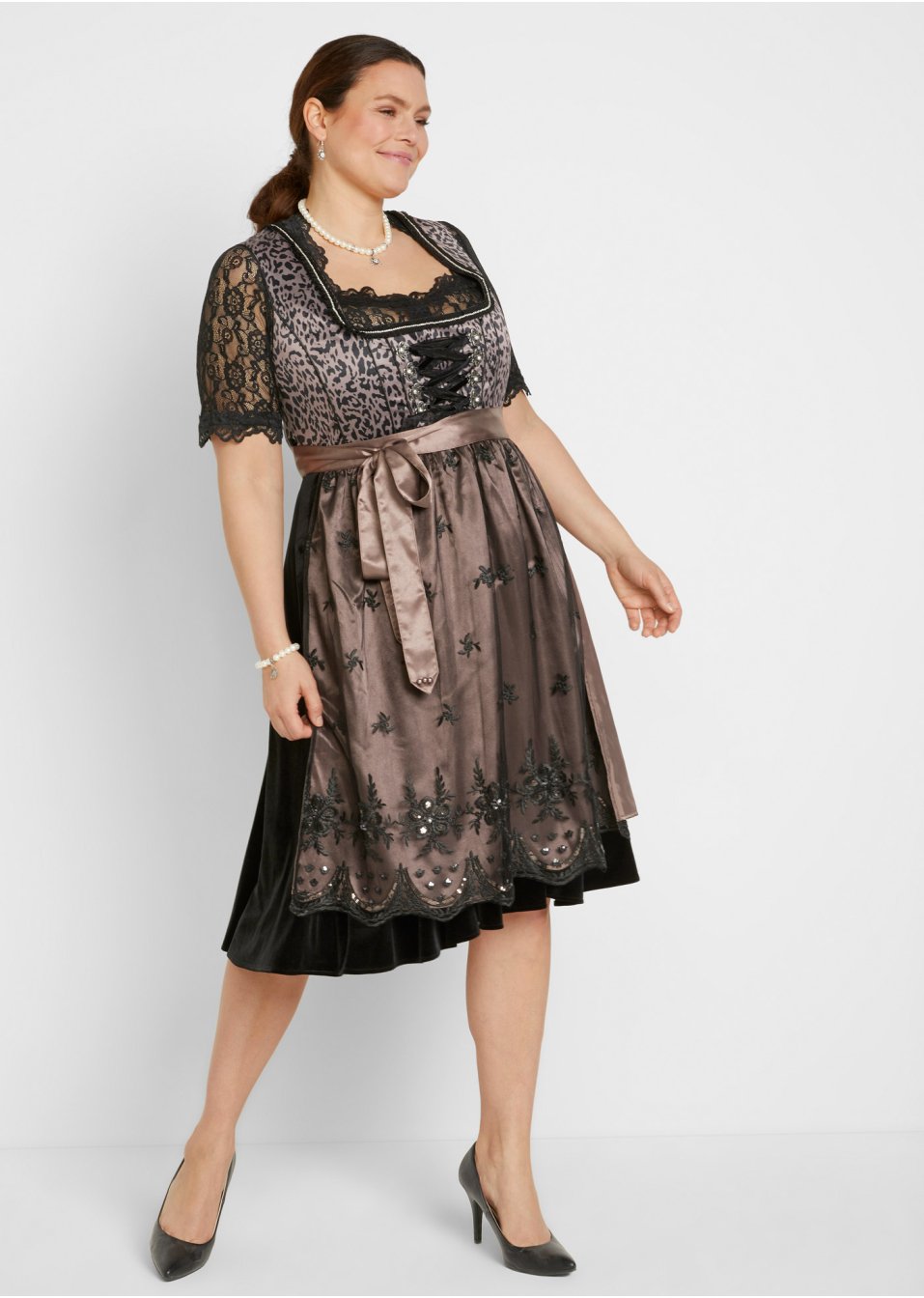 Blouse Dirndl en dentelle