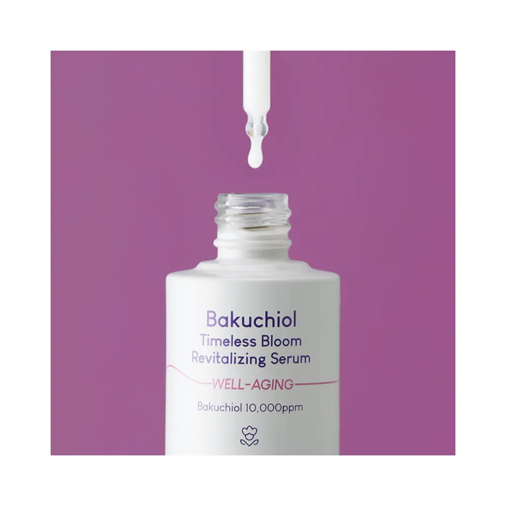 Purito Bakuchiol Timeless Bloom Revitalizing Serum - 30 ml.