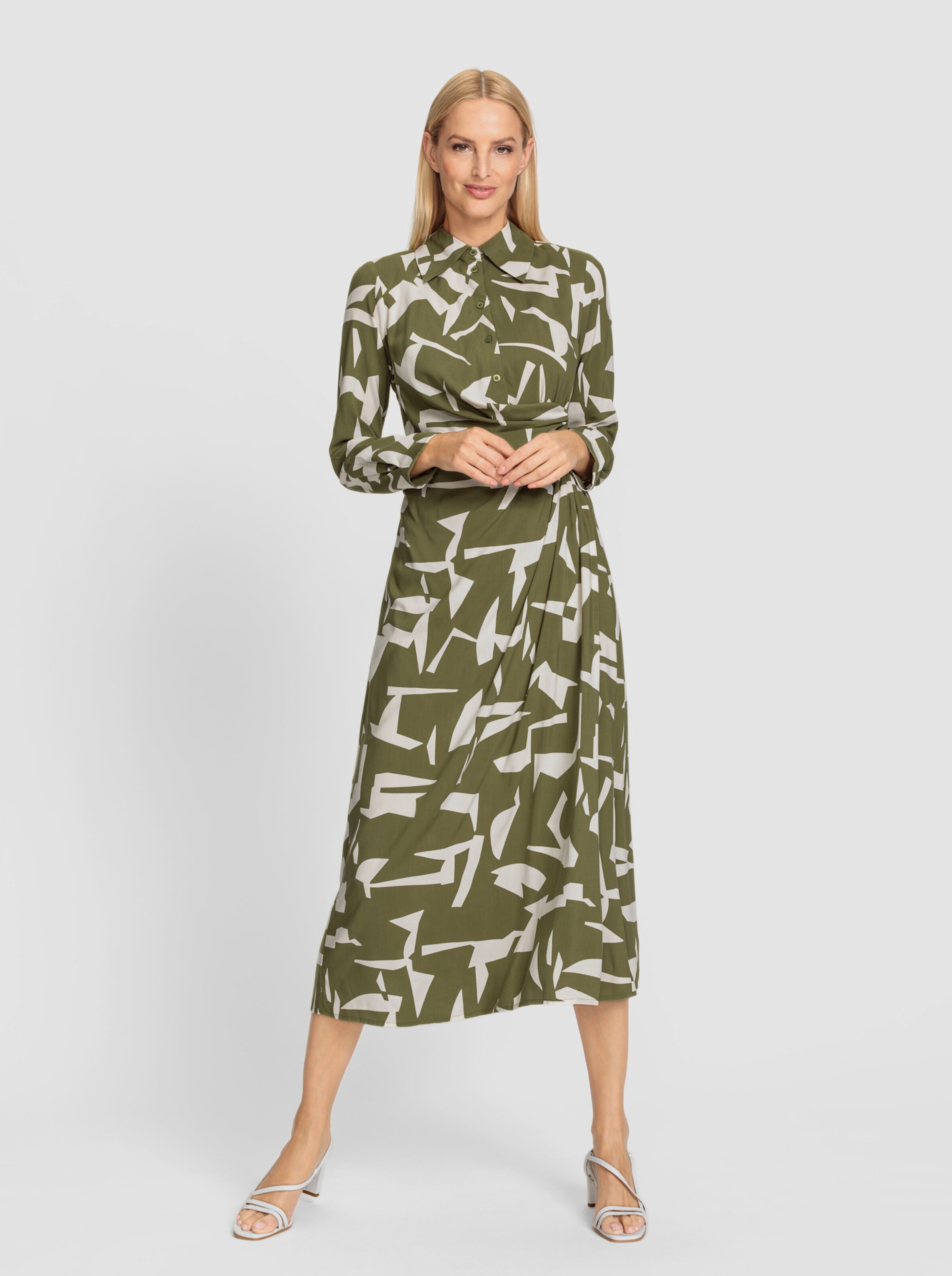 Druck-Kleid