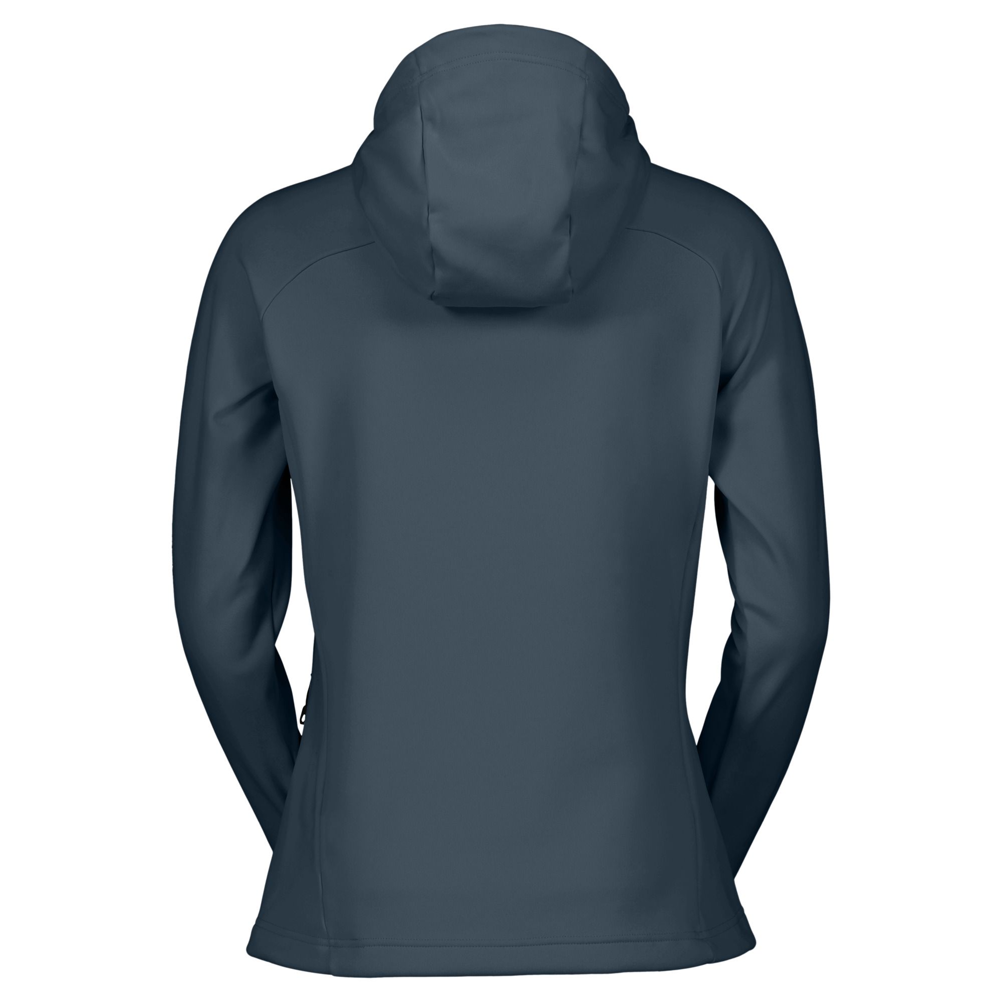 SCOTT Defined Mid Hoodie Metalblå til Kvinder