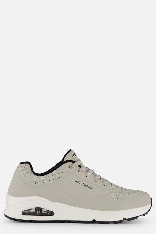 Skechers Uno Stand On Air Sneakers grijs Leer