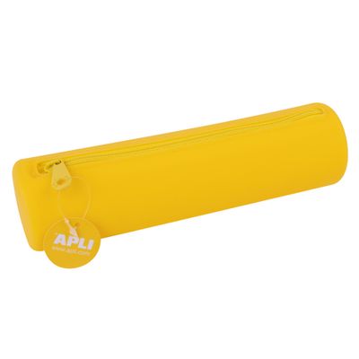 Apli Fluor - Trousse ronde 1 compartiment - silicone - disponible dans différentes couleurs