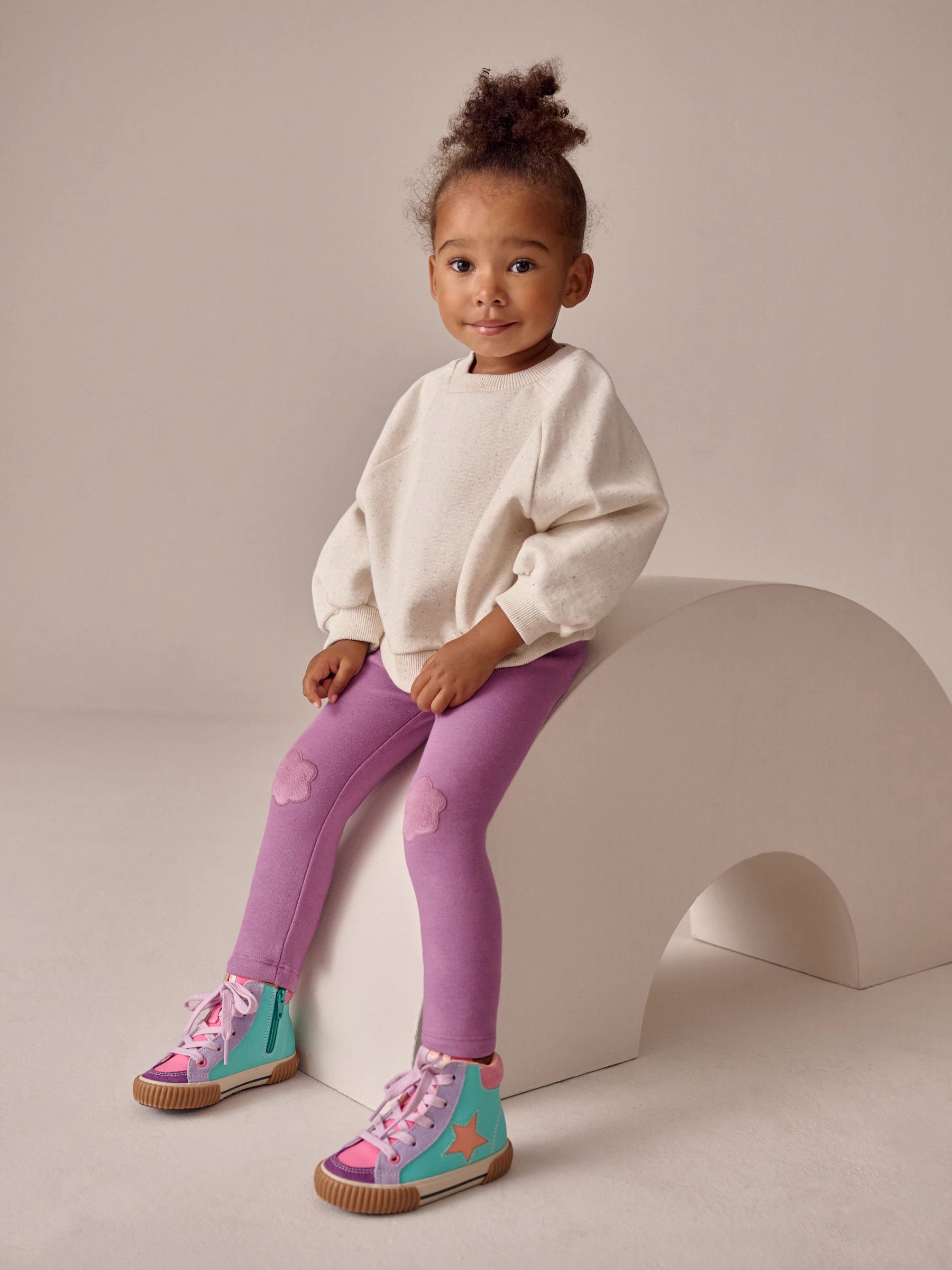 Mauve-paars - Behaaglijke legging (3mnd-7jr)