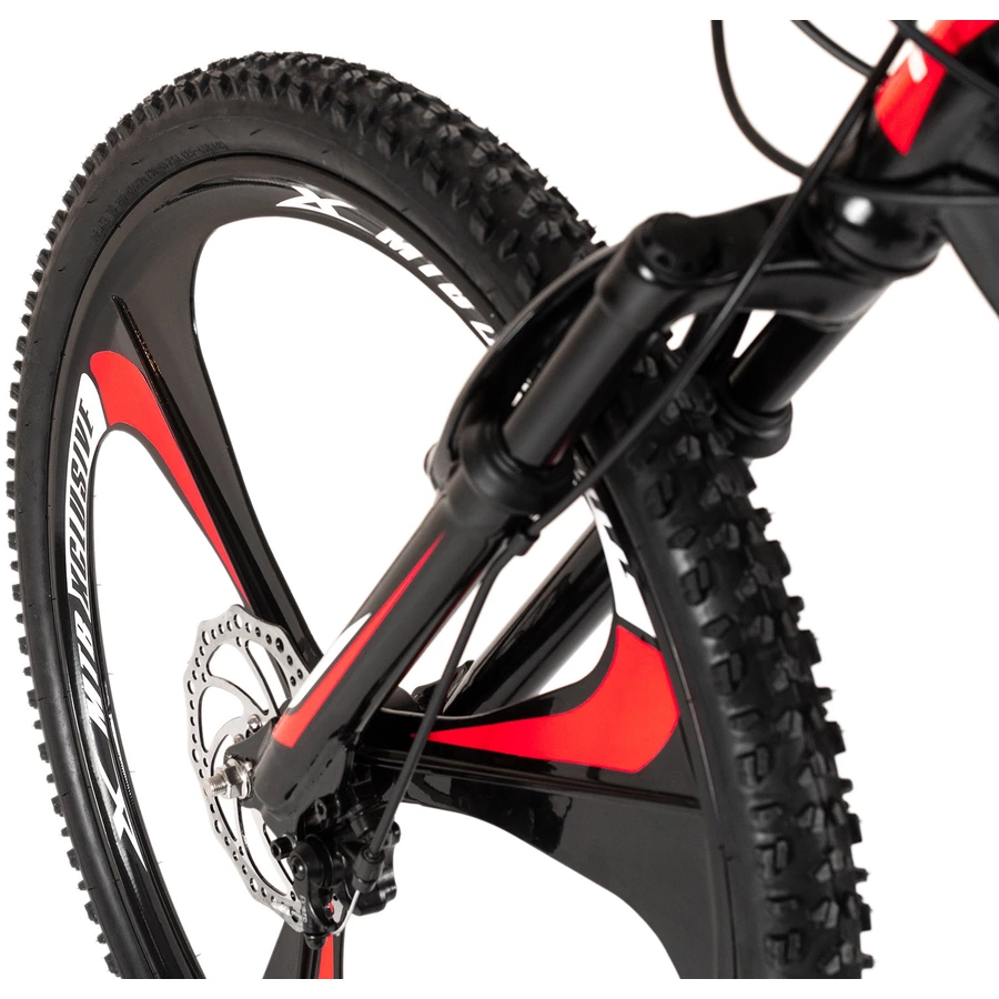 KS Cycling Mountainbike Hardtail 26 Zoll Sharp schwarz-rot