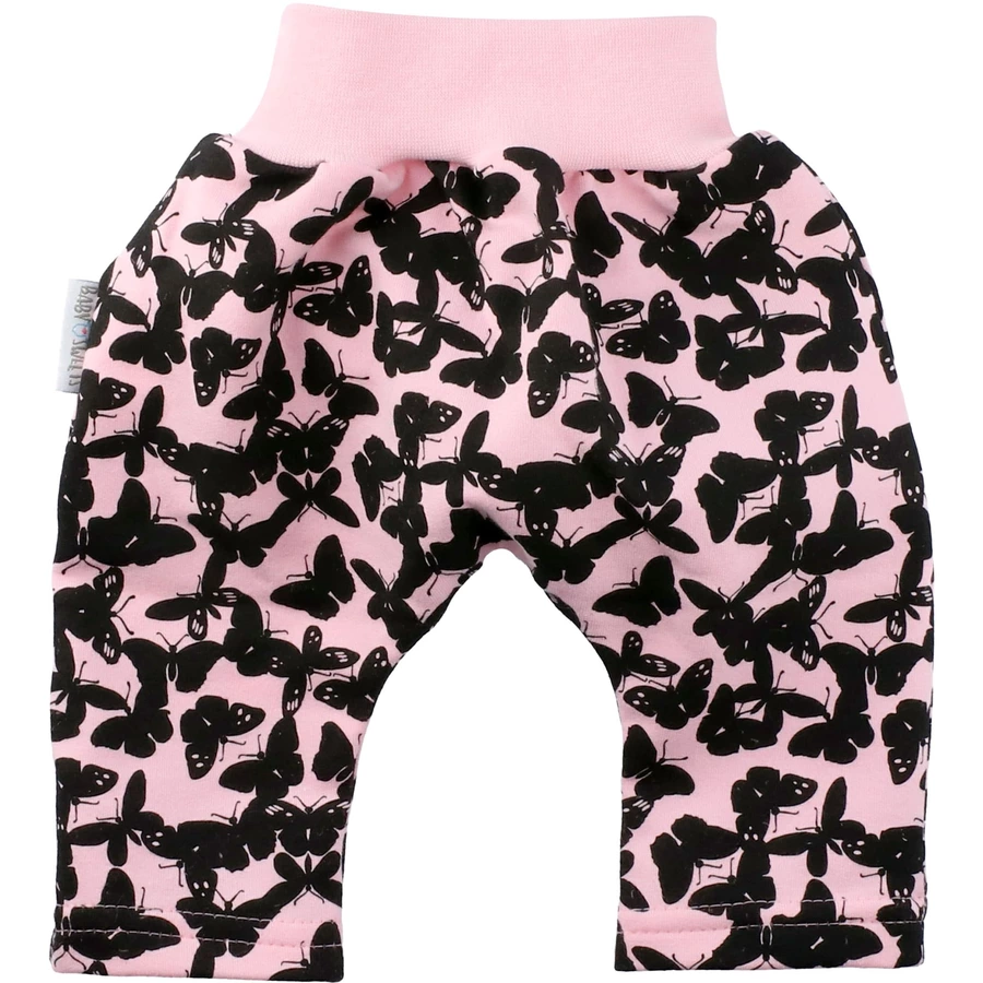Baby Sweets 3tlg Set Shirt + Hose + Mütze Lieblingsstücke schwarz rosa