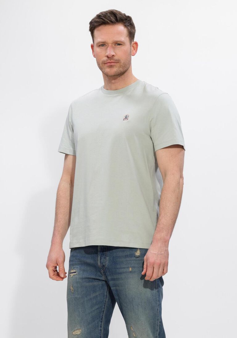 grijze parajumpers t-shirt patch tee