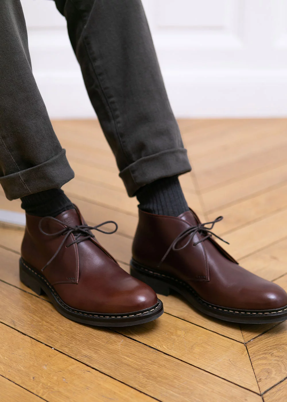BOOTS GENET ANICALF NOISETTE