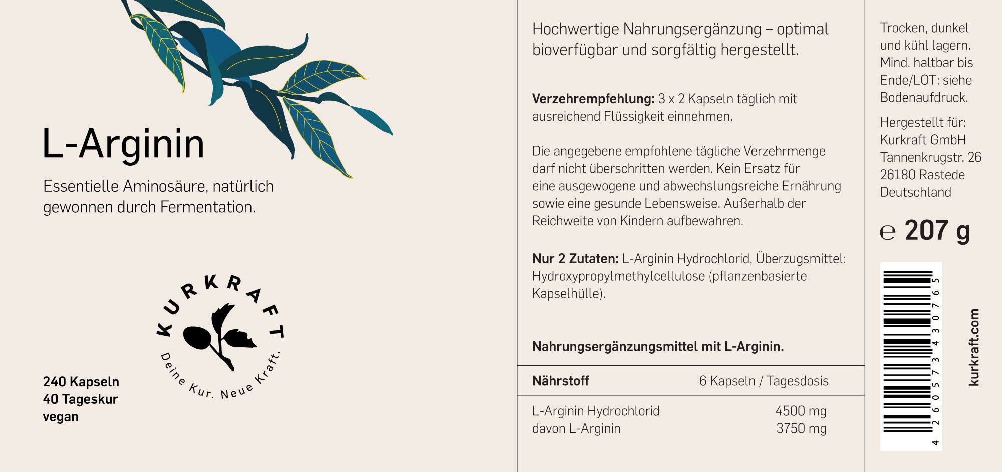 Kurkraft© L-Arginin