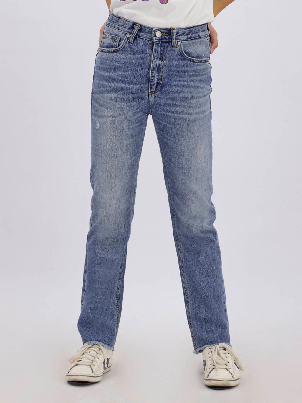 LTB high waist straight fit jeans Oliva G eliava wash