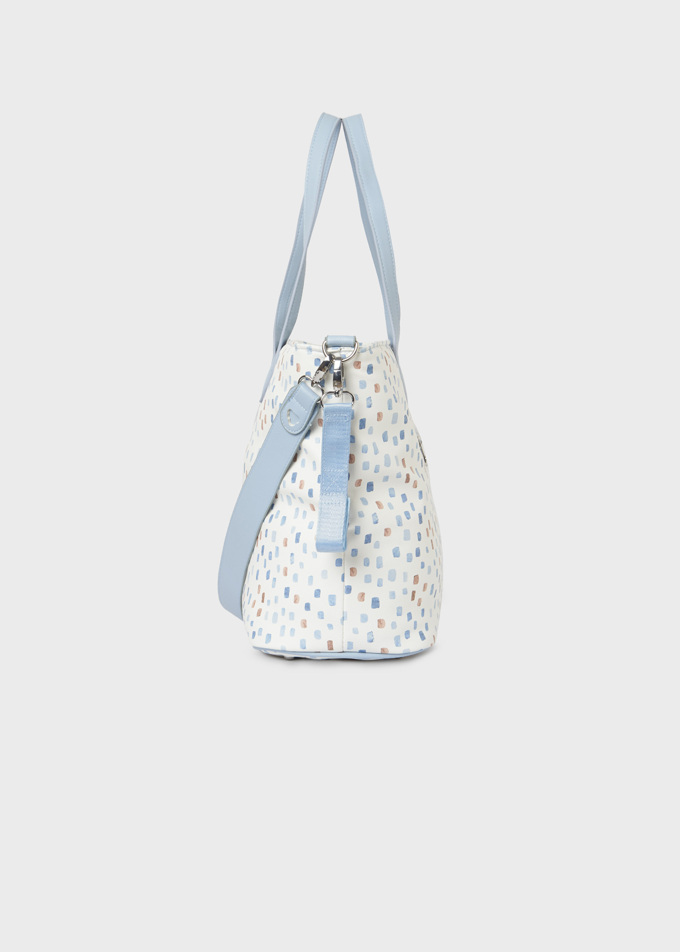 Bolsa para fraldas com estampa de bebê