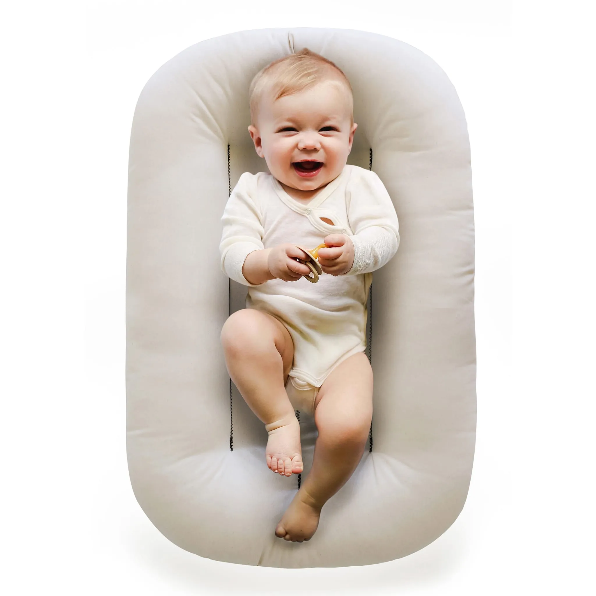 Snuggle me Coussin Organique Bare Snuggle Me - Naturel