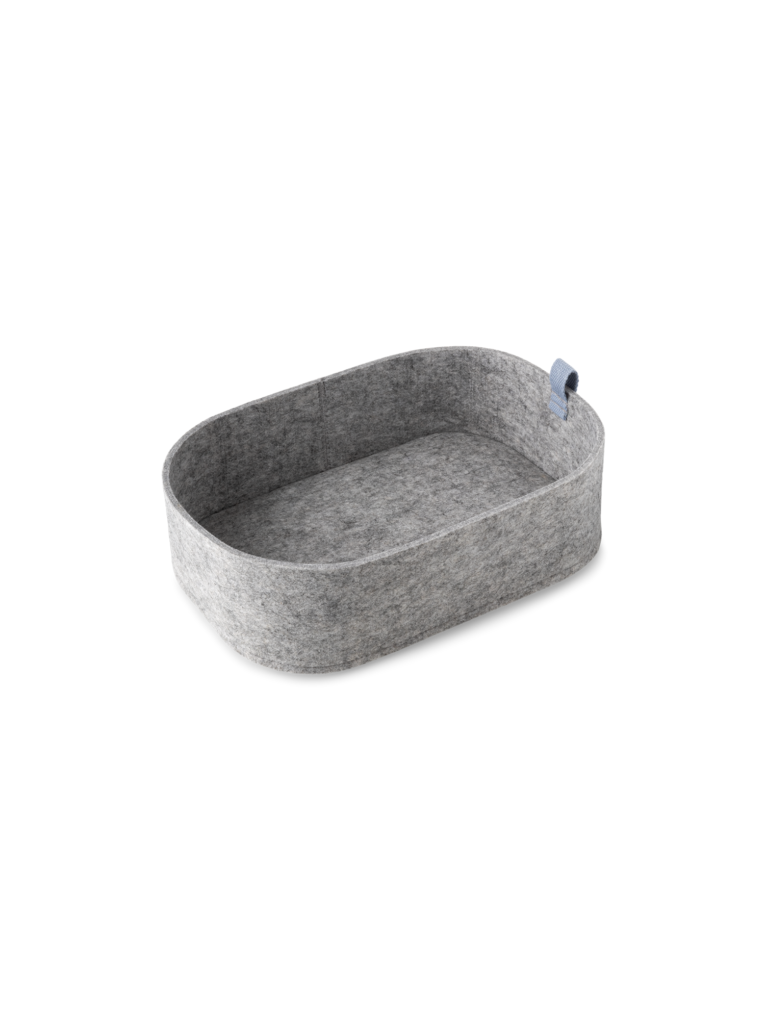 Filtkurv | 31 x 20 x 9 cm. | Grey