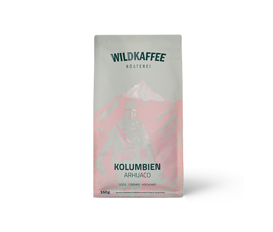 Wildkaffee - Kolumbien Omni-Roast - 1 kg Ganze Bohne