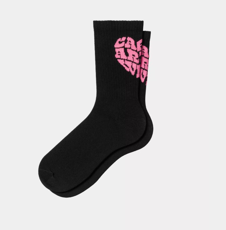 Carhartt WIP Heartbreaker Socks White / Black