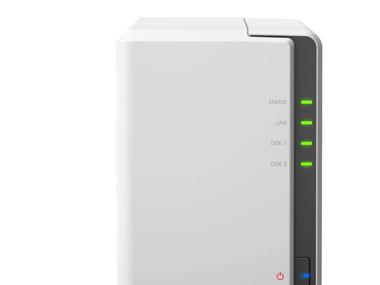 Synology Disk Station DS220j - NAS-server - 2 bays - SATA 6Gb/s - RAID 0, 1, JBOD - RAM 512 MB - Gigabit Ethernet - iSCSI support