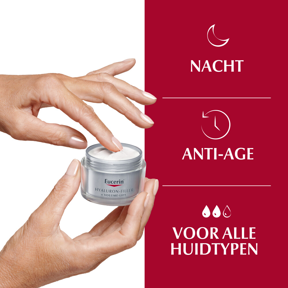 Eucerin Hyaluron-Filler + Volume-Lift Nachtcrème50 ml
