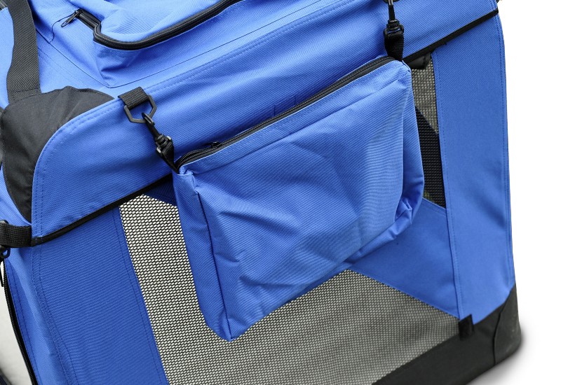 Hundebox faltbar L blau