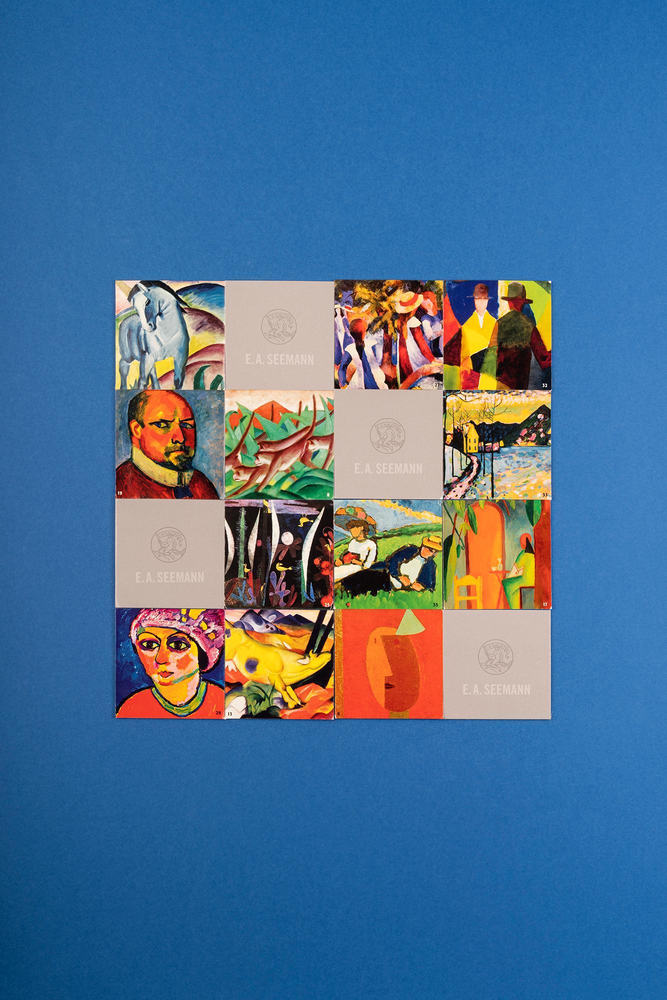 Der Blaue Reiter. Memo, m. 1 Buch