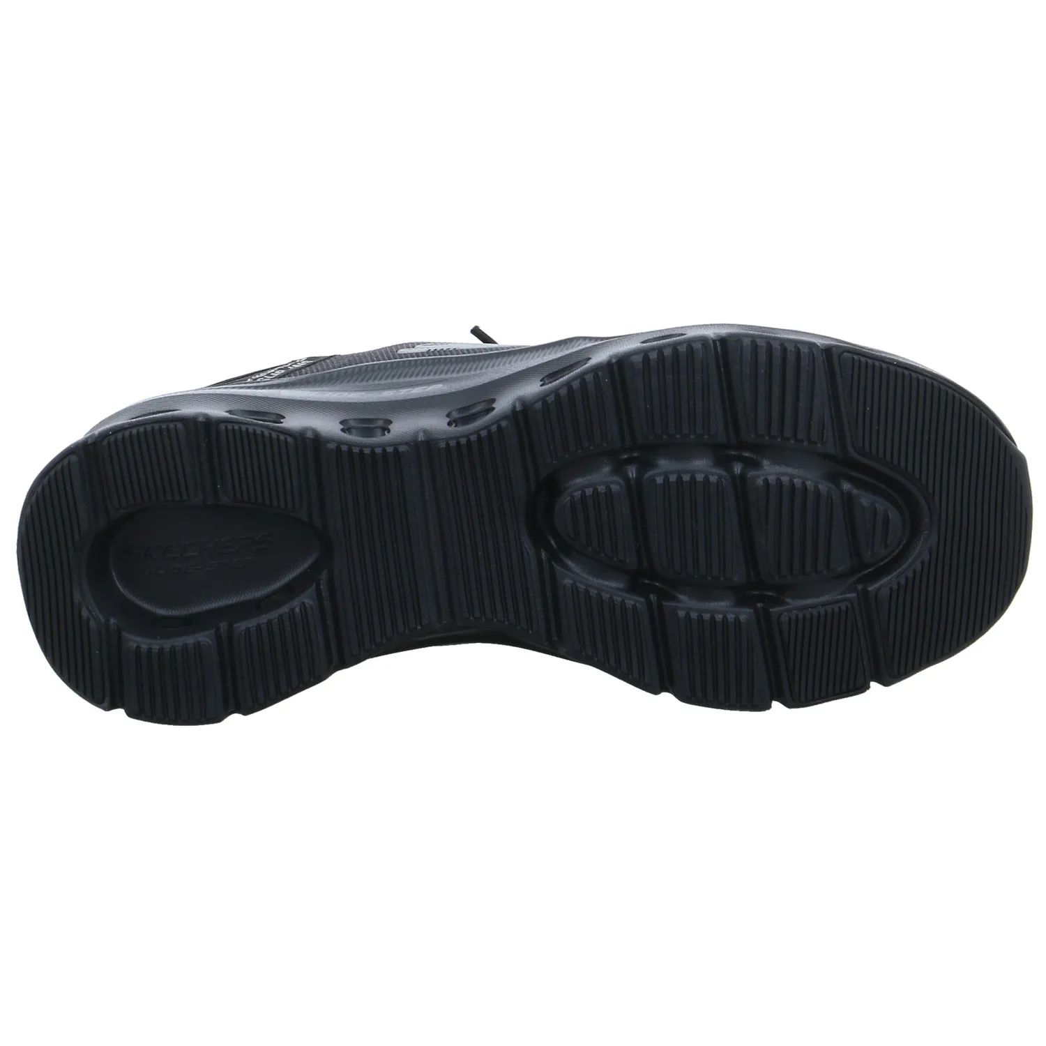 SKECHERS Sneaker Schwarz Textil