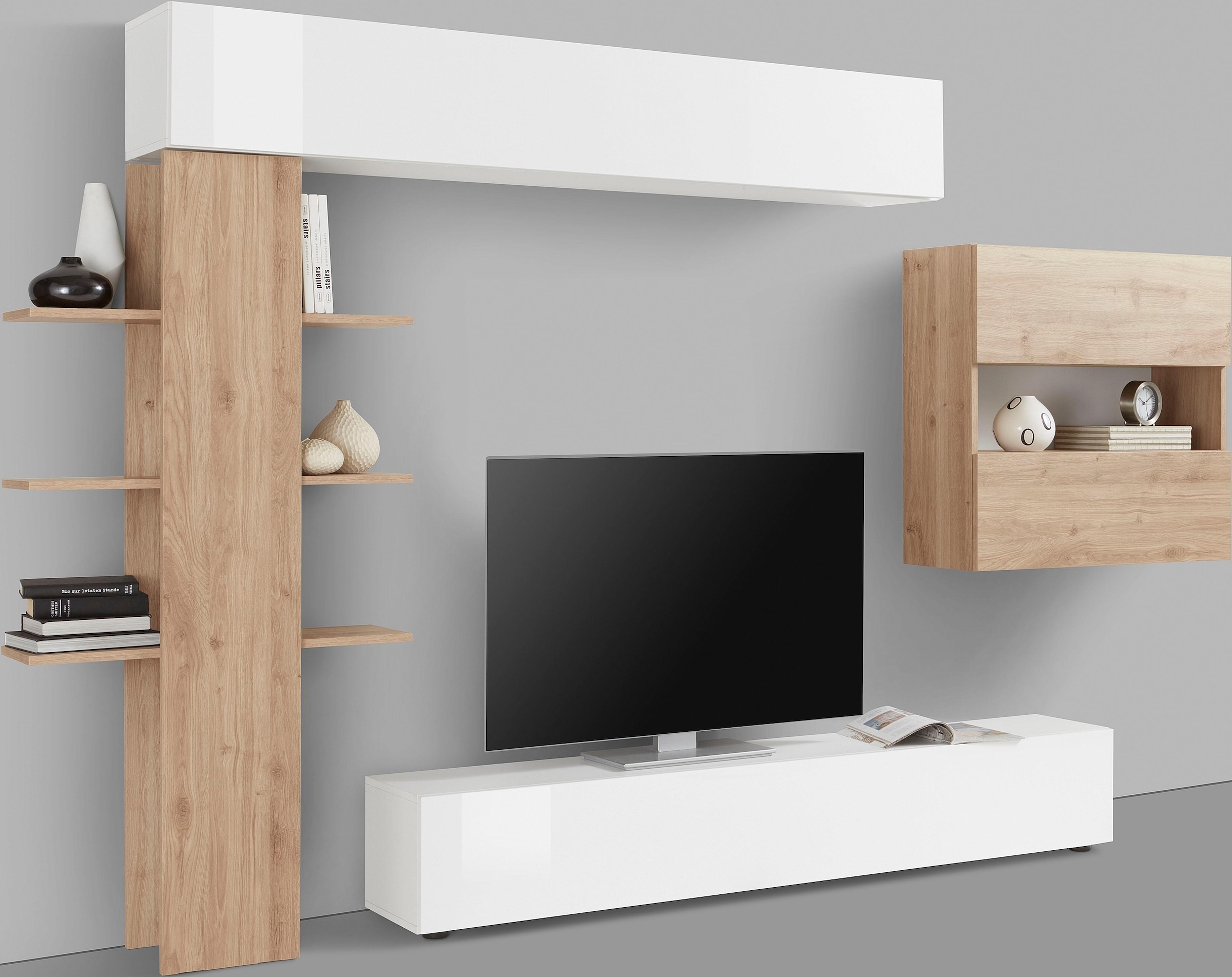 INOSIGN Wohnwand »Sorano« Set, 4 Stk. tlg.