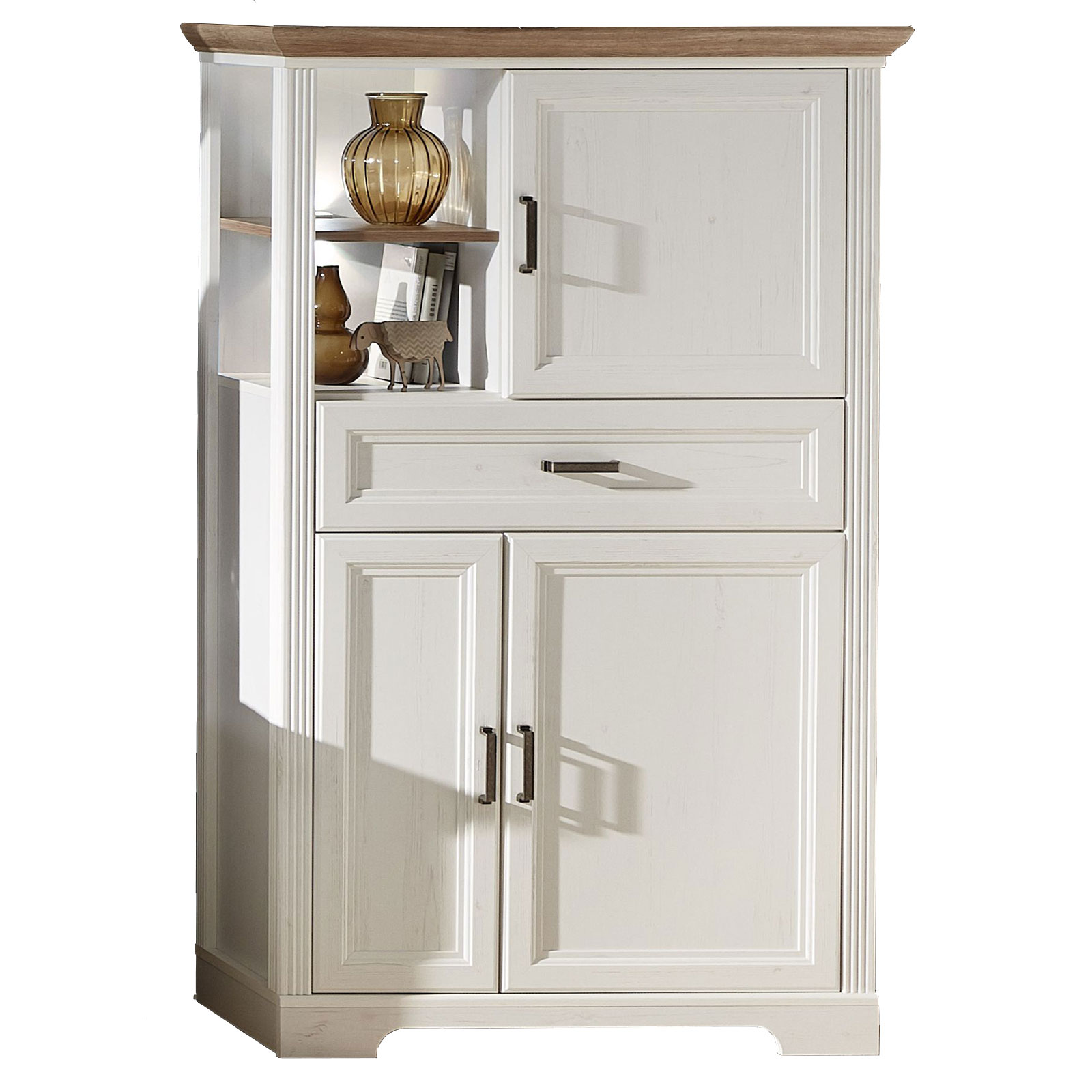 Highboard - Pinie hell - 150 cm hoch