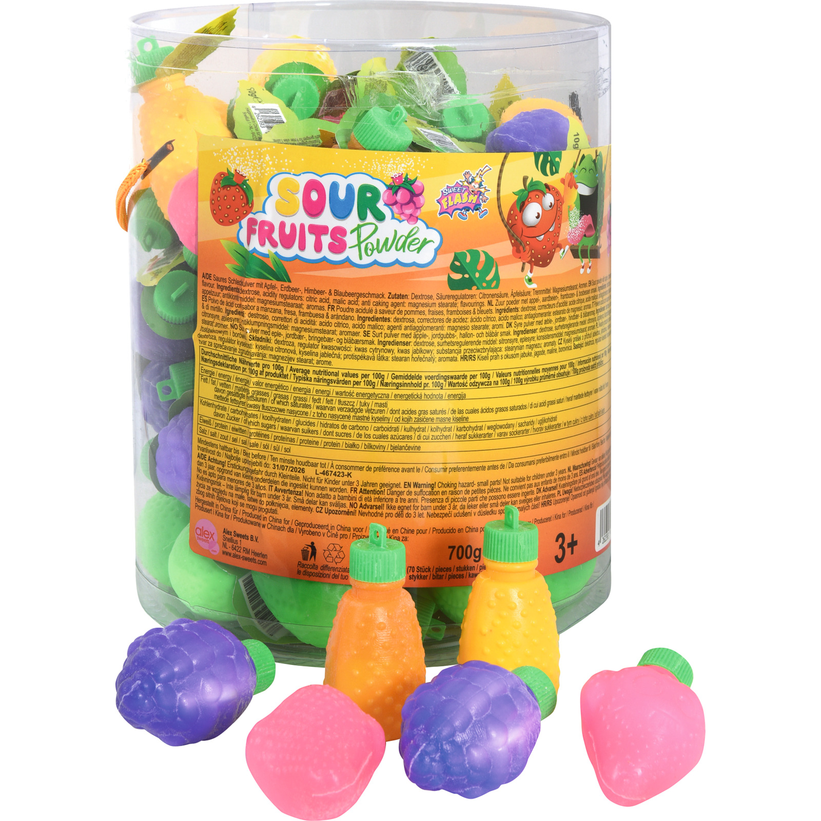 Sweet Flash Sour Fruits 700 g