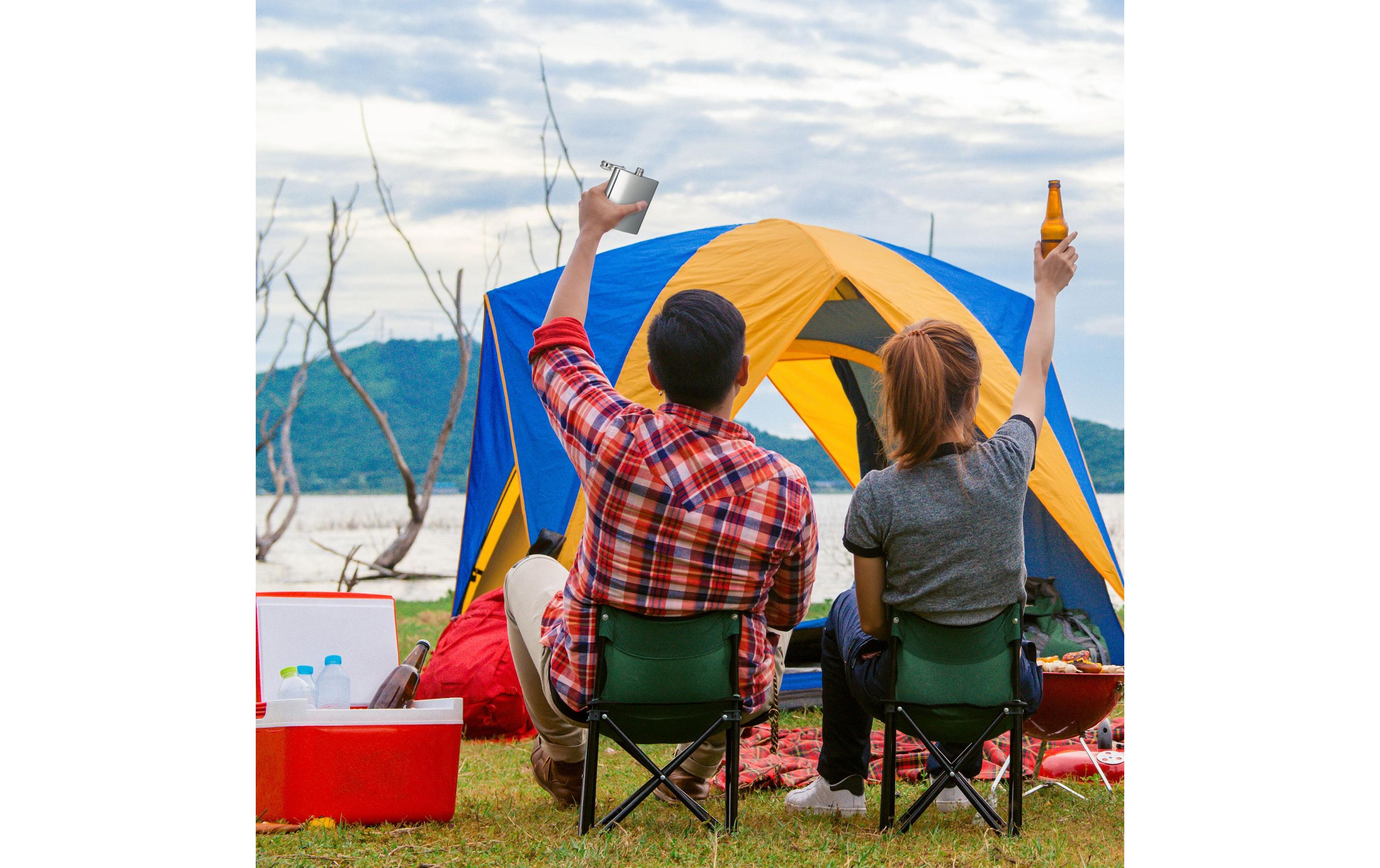 Outdoor-Flachmann 10er Set, 200 mlKleine Flachmänner