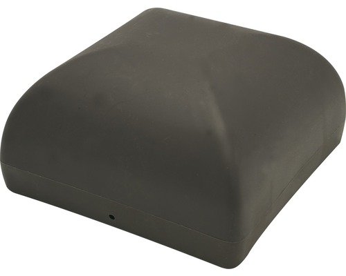 Paalkapje 7 x 7 cm bruin
