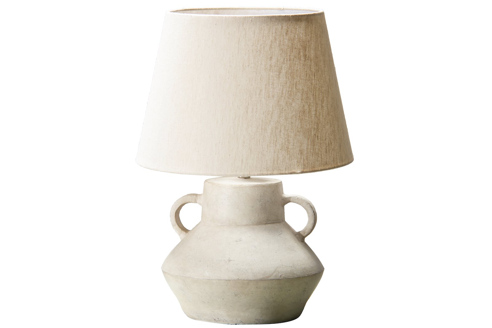 Sagada bordlampe Med skjerm i jute terracotta beige. Ø35. Høyde 49cm. Ledning medfølger 150cm med bryter.