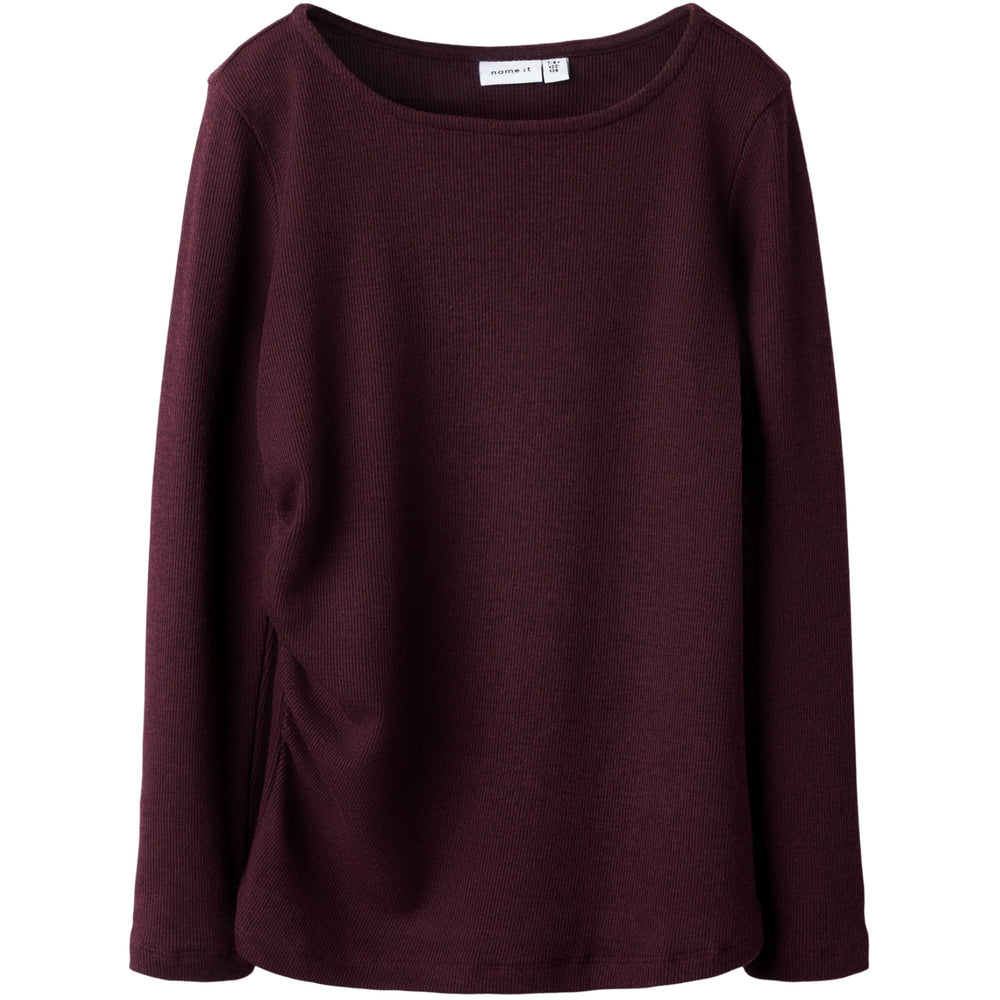 Køb Name It Windsor Wine Nkfkendra Ls Xsl Top