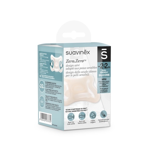 Sucette Zéro Zéro Symètrique 2 mois - SUAVINEX