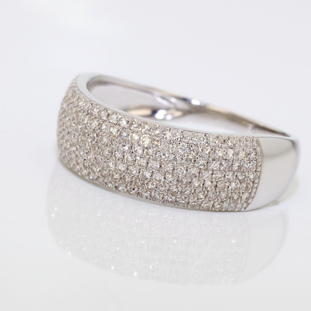 Bague Charlotte Or Blanc Diamant