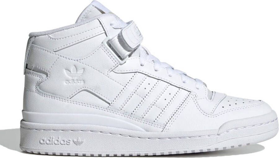 Adidas Originals Forum Mid sneakers wit Imitatieleer Meerkleurig 37 1 3