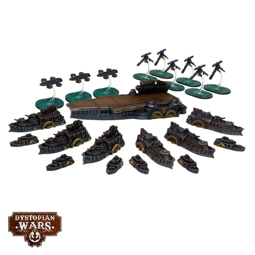 Dystopian Wars: Enterprise Battlefleet Set