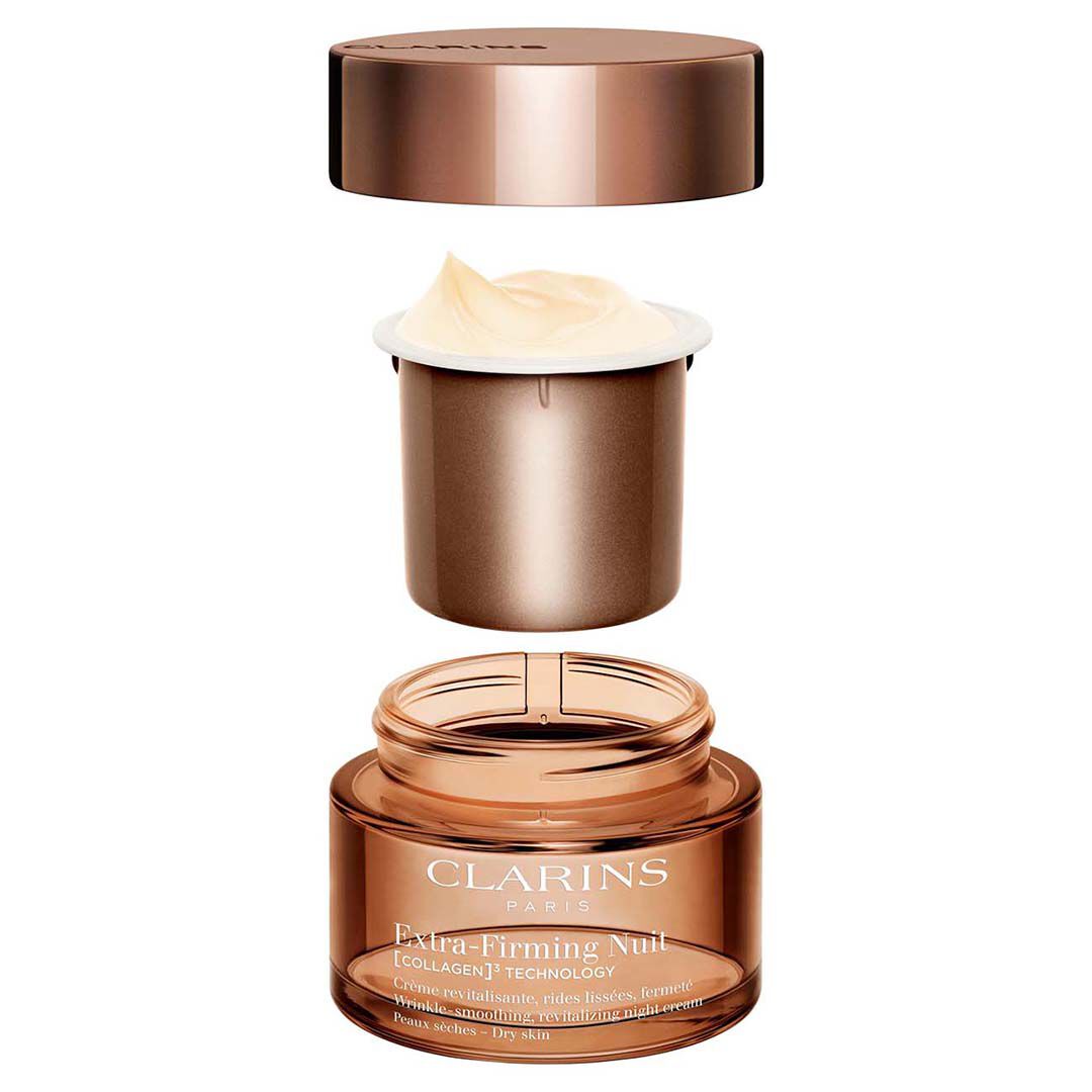 CLARINS Extra-Firming Recarga, Creme de Noite, Pele Seca - 50ml