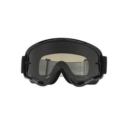 Masque cross Oakley O Frame MX Sand Jet Black écran Dark Grey + transparent 2024 - Noir