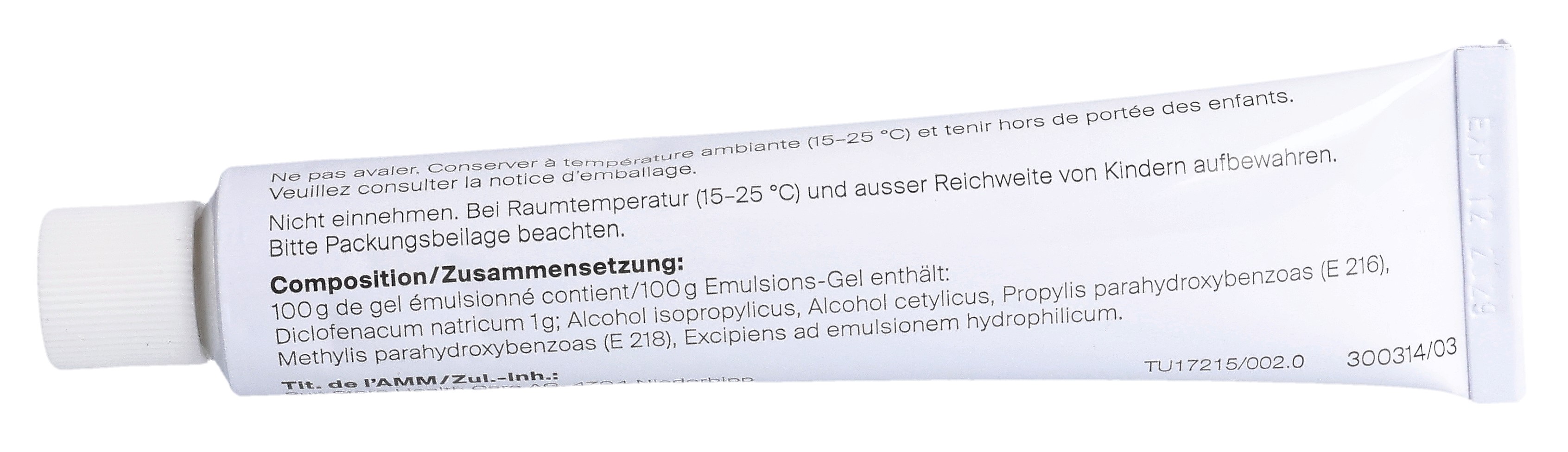 Sun Store Diclofenac 10 mg/g<br>50 g, Tube, Gel