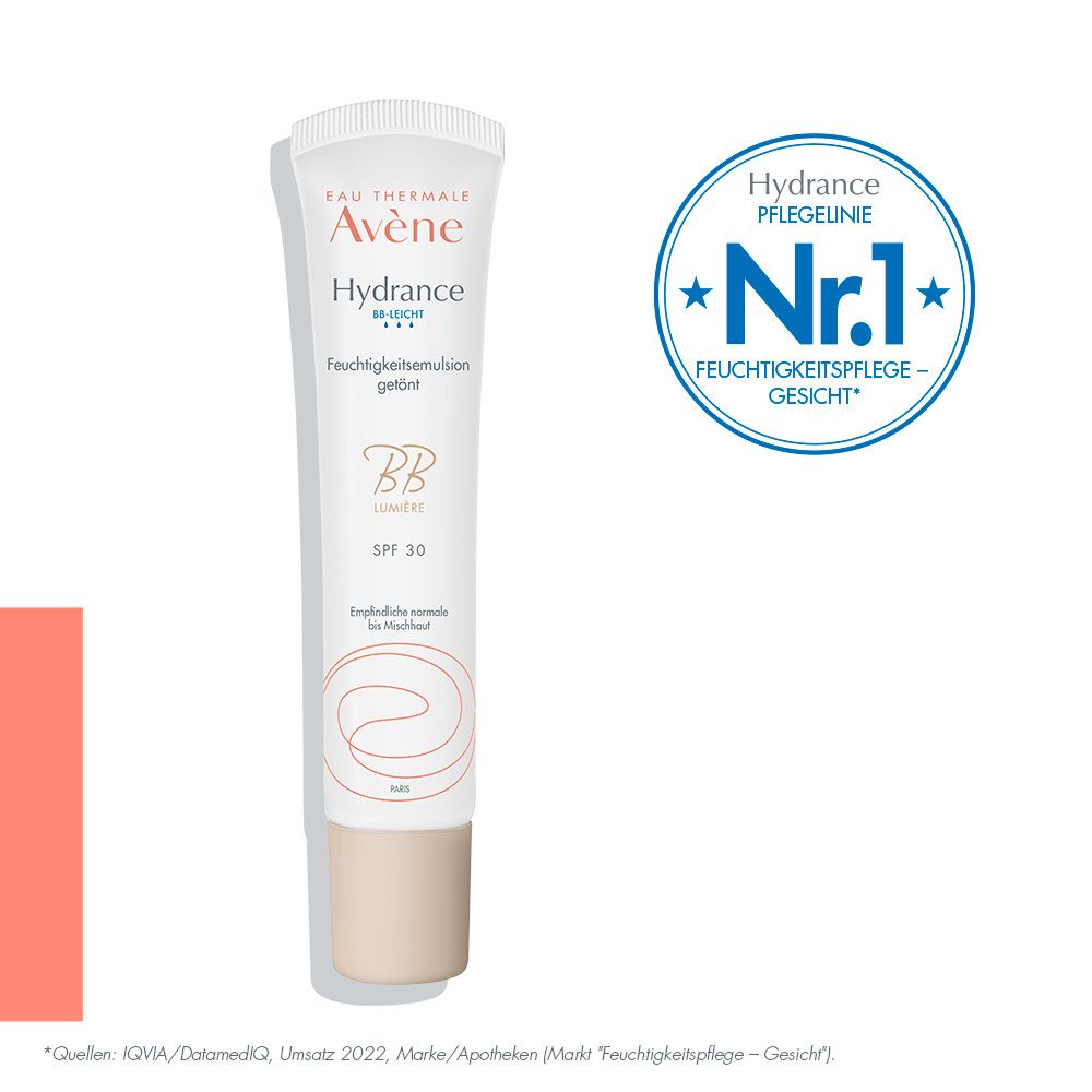 Avène Hydrance BB-LEICHT Feuchtigkeitsemulsion getönt LSF 30